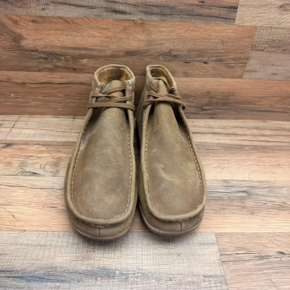 Clarks Originals Wallabee Men’s  Size 11.5 Brown Classic Moccasin Shoes
